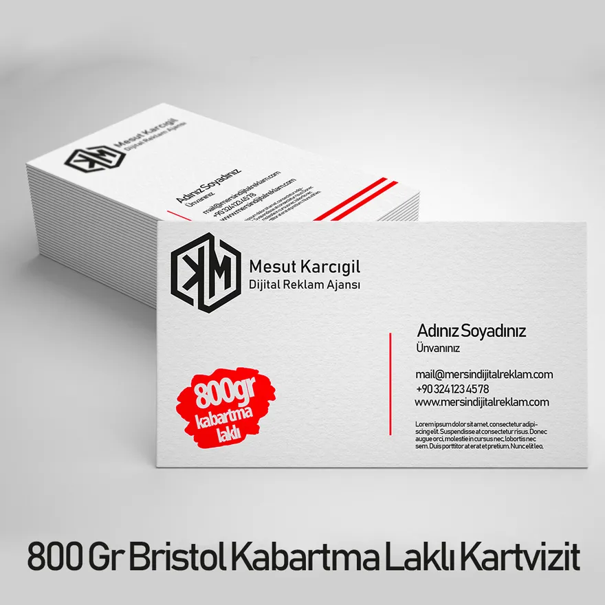 Kabartmalı Kartvizit — detay görseli 4